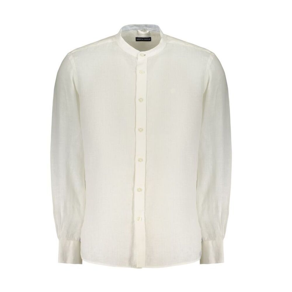 North Sails White Linen Men's Men's Shirt